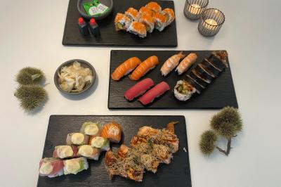 36 stk. sushi ud-af-huset