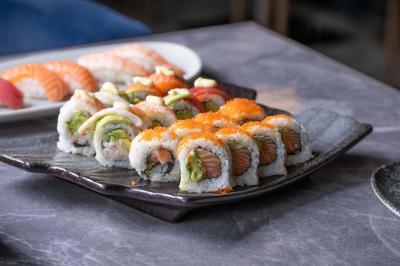 36 stk. sushi ud-af-huset