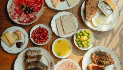 Vin, ost og charcuterie