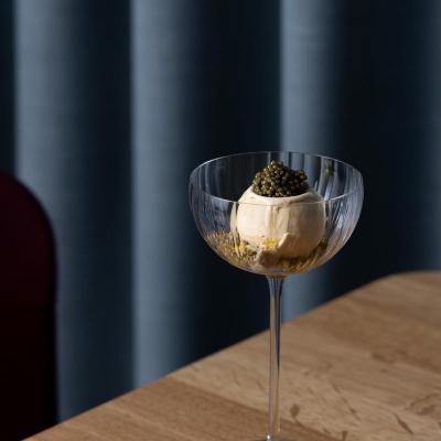 Eksklusiv 11-retters smagsrejse med caviar, taskekrabbe og blåfinnet tun