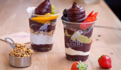 2 Valgfrie Classic Bowls fra OAKBERRY - Global Superfood Fra Amazonas