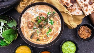 9 anretninger & 1 gl bobler - Thali Tasting menu