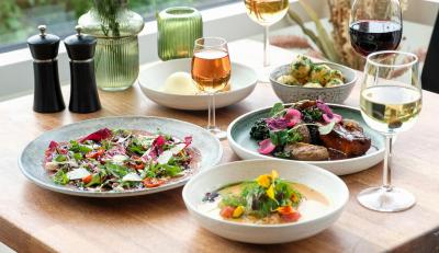 4-Retters Tasting Menu på Restaurant Charlottenlund Fort