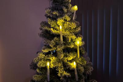 12 stk. LED-lys til juletræet