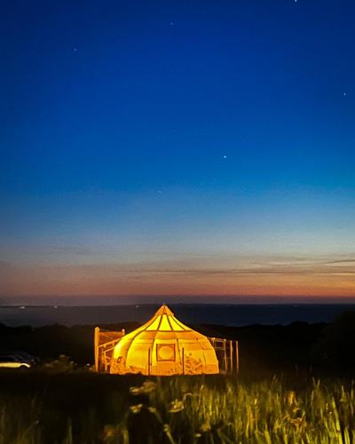 Glamping på Samsø Badehotel