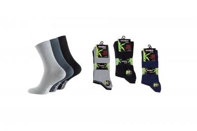 9 par bambusstrømper