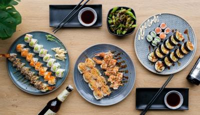 Sushi-menuer - Kanagawa Østerbro