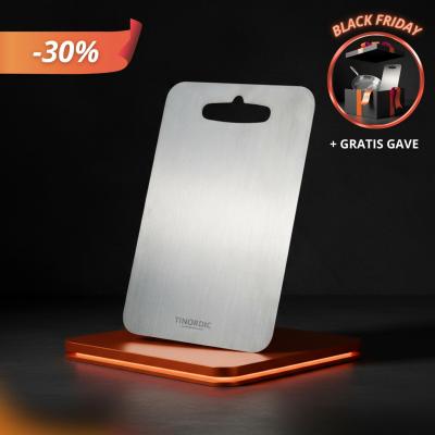 Tinordic 100% ren titanium skærebræt - Stor