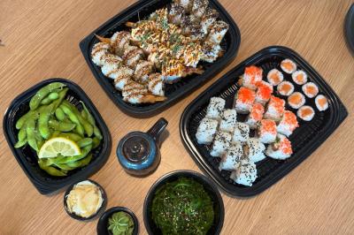 Takeaway fra Oyisi Sushi Esbjerg