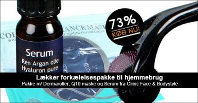 Wellness-pakke til hjemmebrug