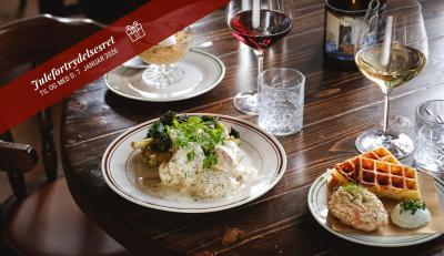 Nyd Julen på Frederiksberg - 3-Retters Vintermenu på EWALDS Brasserie