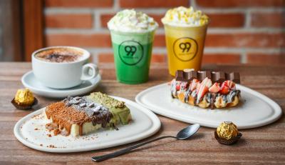 Valgfri dessert + drik hos Ninetnine