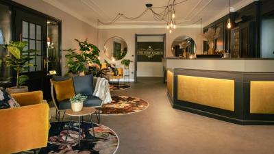 Familieejet boutiquehotel med have