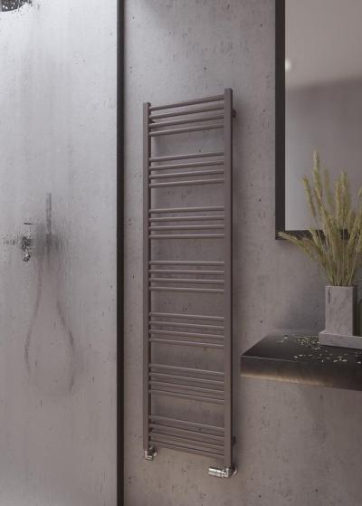 Fiona Håndklædetørrer 430x1620 Antracit