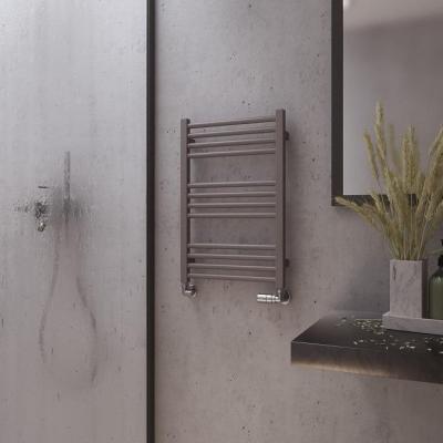 Fiona Håndklædetørrer 430x660 Antracit