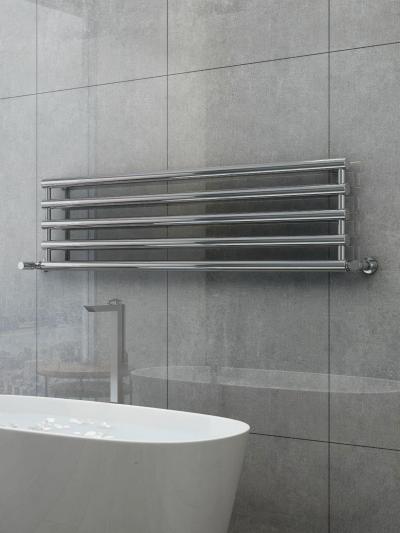 Paris håndklædetørrer 1200x340 krom