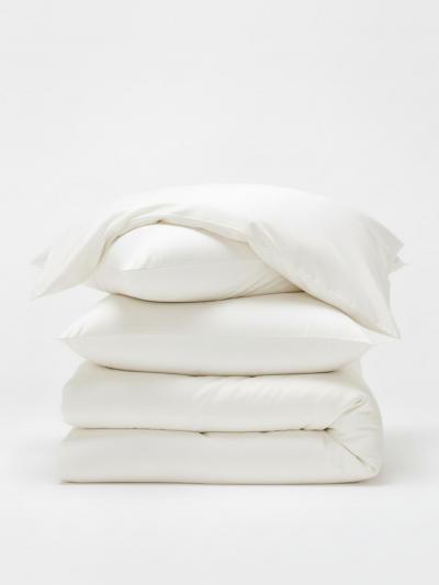 Premium Bambus Sengetøj, 2 pudebetræk & 1 dynebetræk / 140x220cm