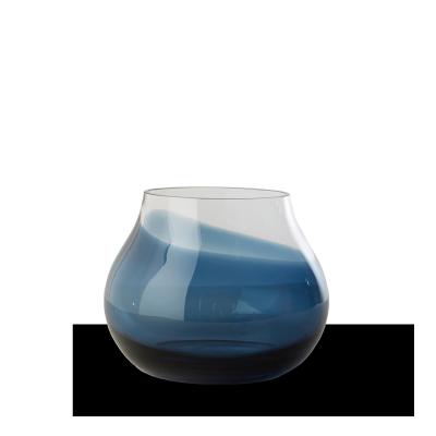 Flower Vase no. 23 - Indigo blue