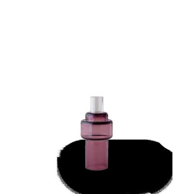 Glass Candlestick no. 55 - Heather