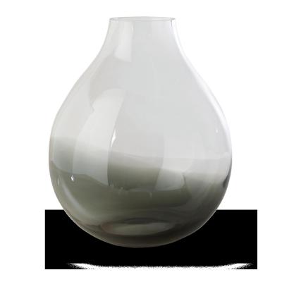Flower Vase no. 24 - Smoked grey