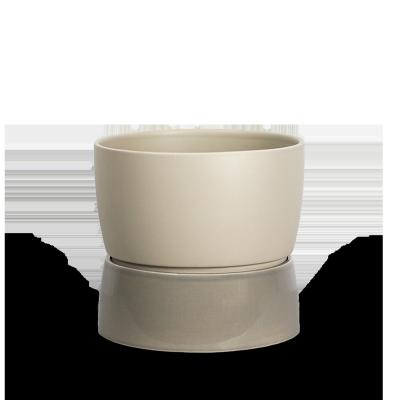 Two Tone Planter Floor, Small - Dune grey