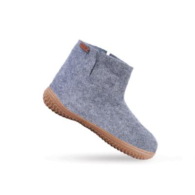 Filtstøvle (100% ren uld) - Model Denim m/Gummisål - Dansk Design fra SHUS - 36