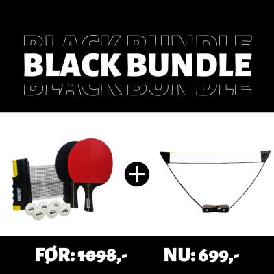 BLACK BUNDLE! - Badminton & bordtennis