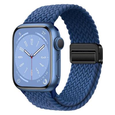 Lippa Apple Watch Nylon Rem inkl. Magnetisk Lås 38/40/41 mm, Blå