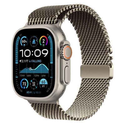 Lippa Apple Watch Rustfrit Stål inkl. Lås 42/44/45/46/49 mm, Guld