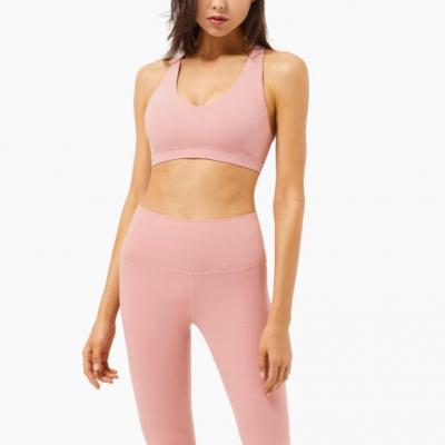 Nordic-wellness Racerback Sports Bra - Cloud Pink - L