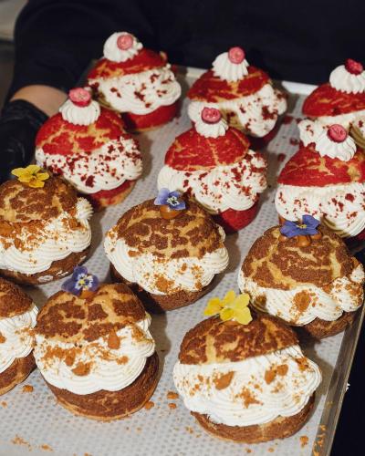 2 Valgfri Fastelavnsboller @ Bake My Day - 100 % Familieejet Kagekunst