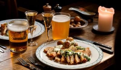 Stegt Flæsk m. Persillesovs - Nyhavns Færgekro