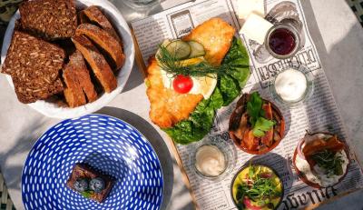 Frokostplatte hos Frederiksberg Rådhuskælder