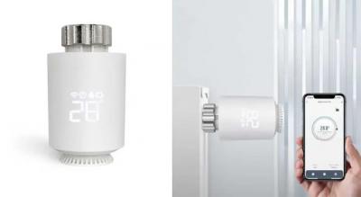 Smart radiatortermostat med app- og stemmestyring for perfekt temperatur i hvert rum.
