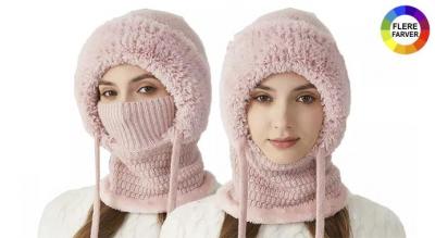 Alt-i-én strikket elefanthue