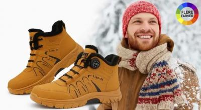 Hold fødderne varme og stabile i al slags vejr med foret vinterstøvler