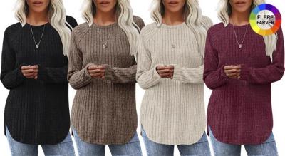 Alsidig dametrøje med stilfuld tekstur. Din nye garderobefavorit!