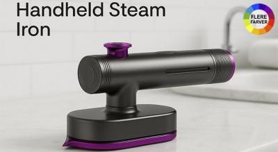 Håndholdt dampstrygejern - kompakt, bærbart og hurtigt opladende tøjplejeværktøj