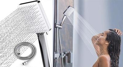 Følg med i luksusen - brusesæt med 6 justerbare sprayindstillinger for en skræddersyet bruseoplevelse!