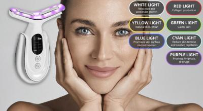7-farvet LED EMS anti-rynke ansigtsapparat