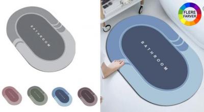 Gør hvert skridt ud af bruseren til en glat og sikker oplevelse med vores skridsikre, hurtigtørrende og superabsorberende bademåtte!