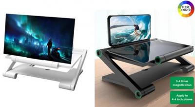 Oplev en ny dimension af mobilunderholdning med vores universelle 3D-telefonskærmforstærker med højopløsningsskærm.