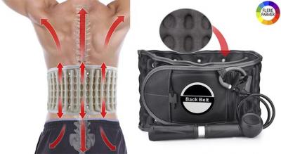 Komfortabelt massagebæltet til ryggen - hjælper på rygsmerter og støtter lænden