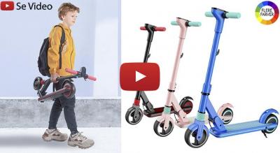 Smart og sej el-scooter til børn - 130W Motor