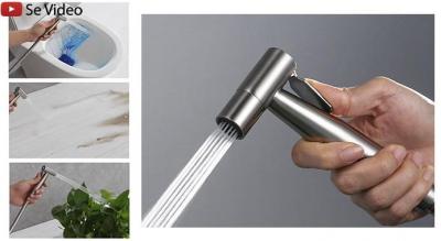 Håndholdt toiletslange i rustfrit stål - enkelt og hygiejnisk