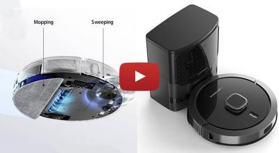 2026 Robotstøvsuger med moppe-funktion - automatisk vandpåfyldning og selvtømning
