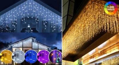 Flot gardin LED-istaplys