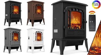 Elektrisk pejs med varmeblæser - skab en romantisk stemning i dit hjem