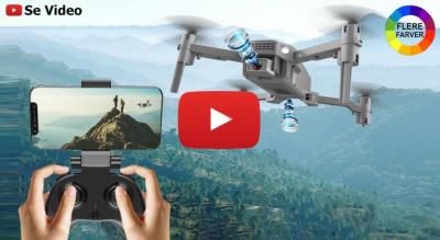 Foldbar drone med 4K kamera