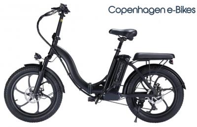 2026 El-Cykel - Foldbar - 350W, 36V. - 20" Hjul.